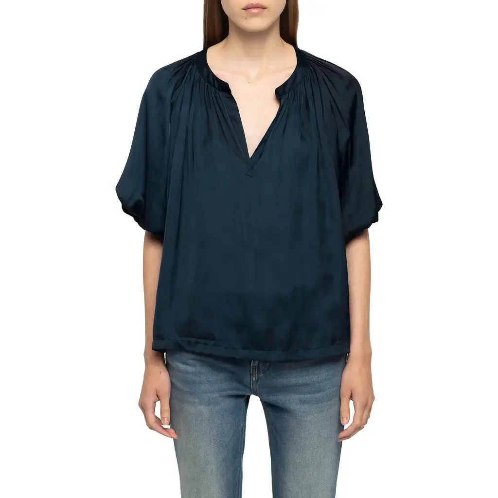 Teko Satin Top by Zadig & Voltaire