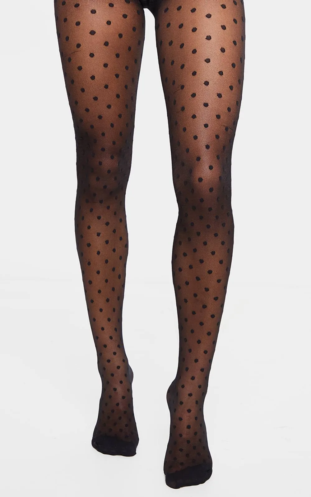 Polka Dot Tights by PrettyLittleThing