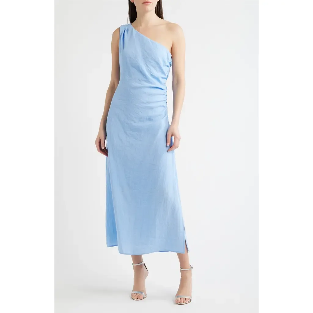 One-Shoulder Dress - Denim by Sam Edelman
