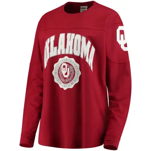 Oklahoma Sooners Edith Long Sleeve T-Shirt by PRESSBOX