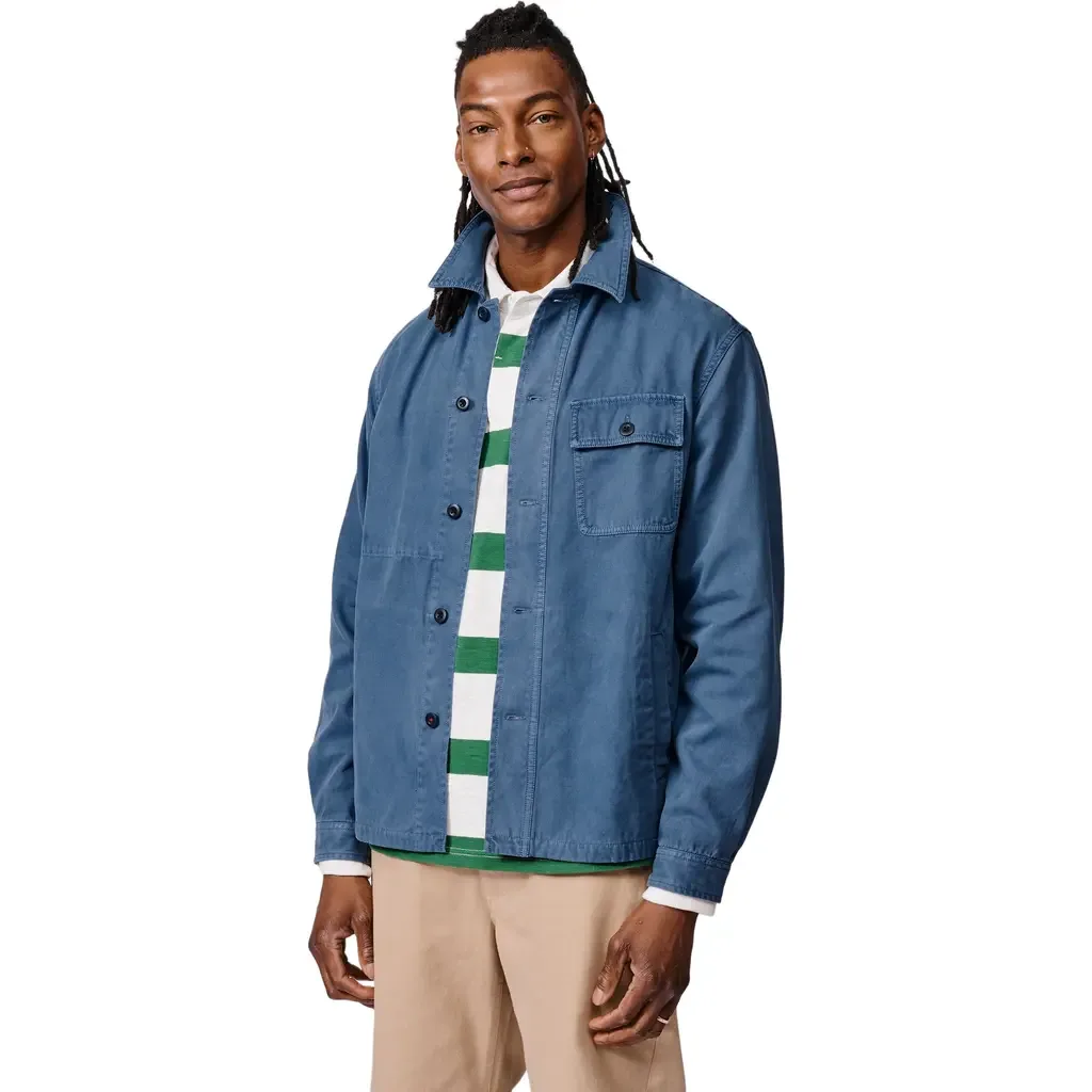 Dowse Long Sleeve Relaxed Worker Jacket by Aubin