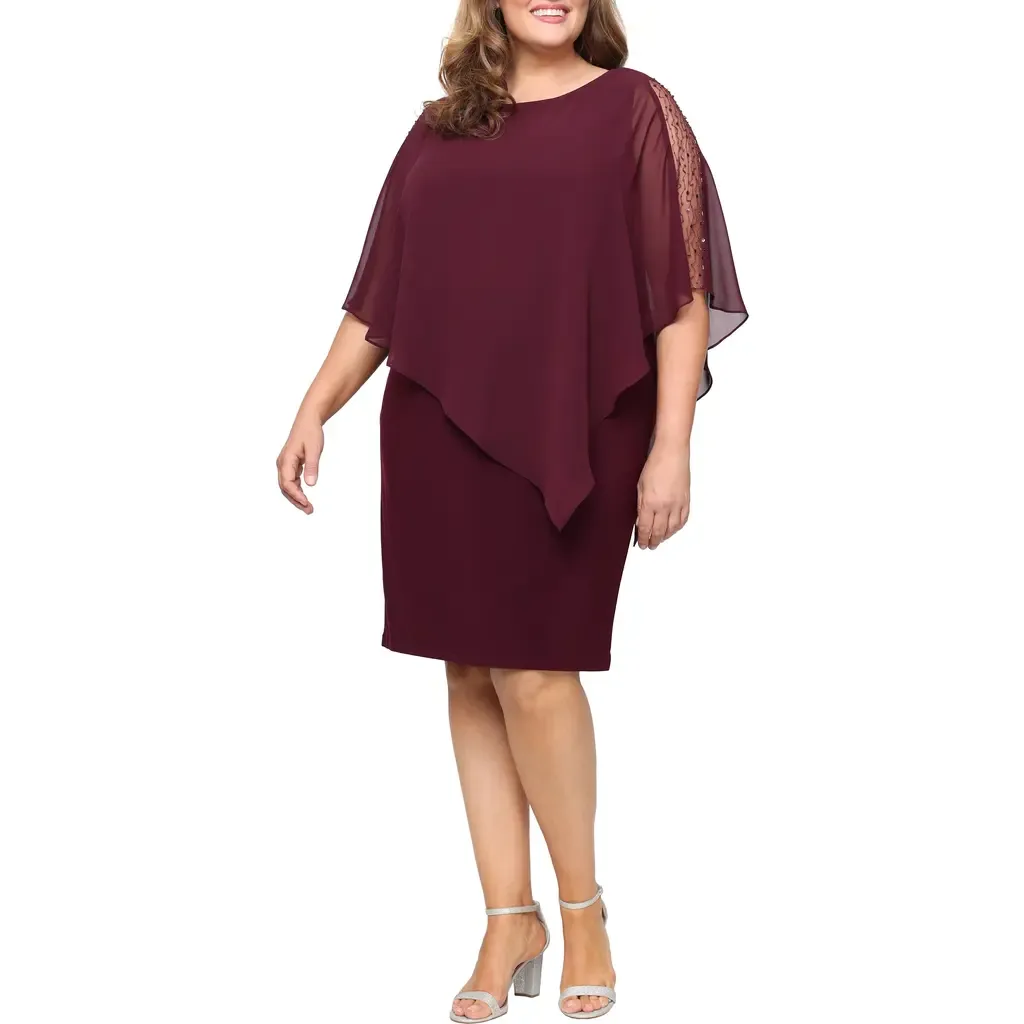 Embellished Sheath Dress