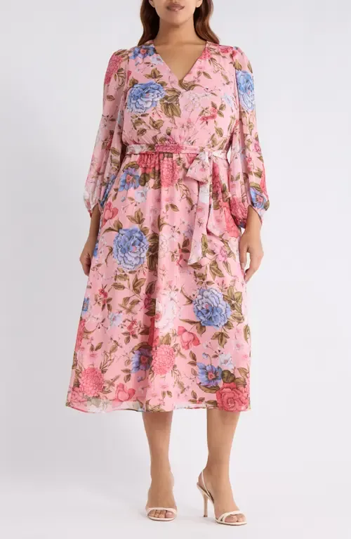 Floral Midi Dress by Anne Klein