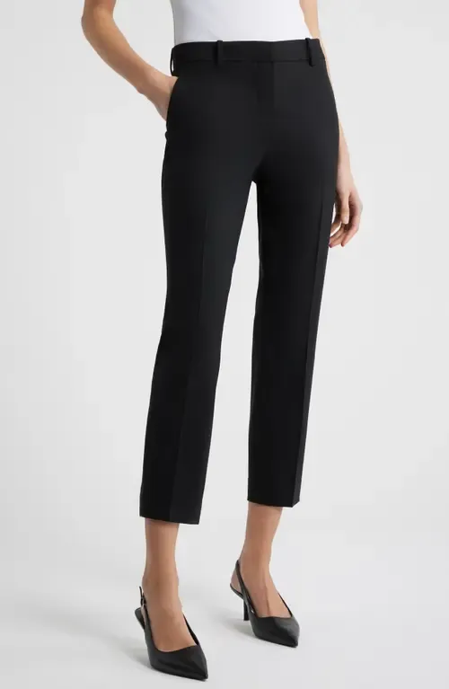 Treeca Wool Blend Crop Pants by Theory