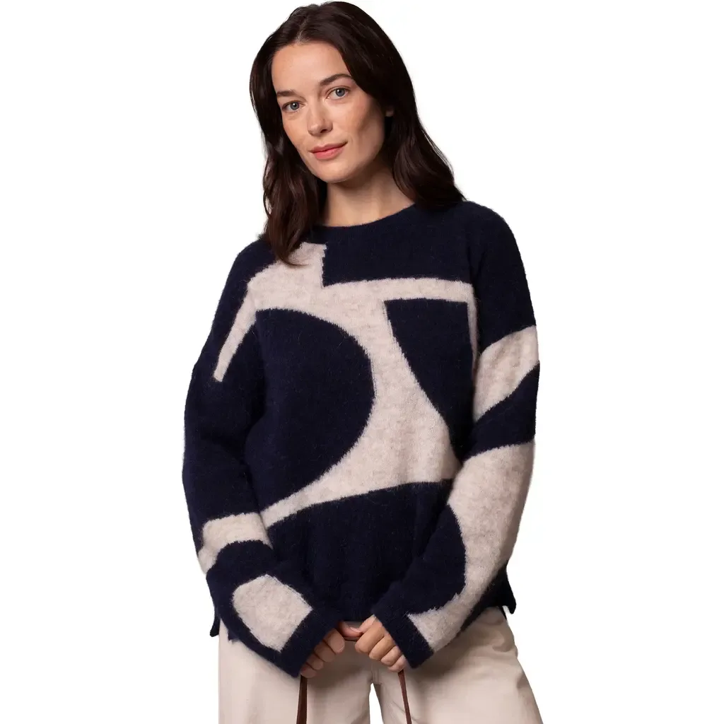 Abstract Geo Sweater by Celtic & Co.