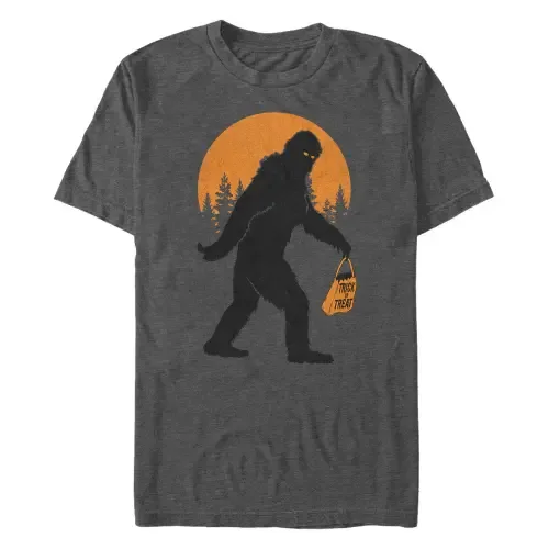 Halloween Bigfoot Trick-or-Treat Graphic T-Shirt by Lost Gods