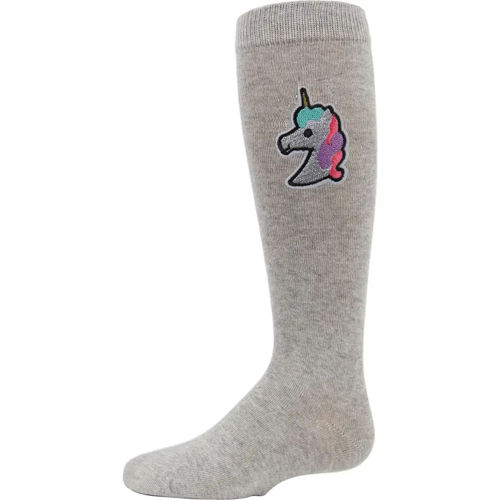 Glitter Unicorn Knee-High Socks by MeMoi