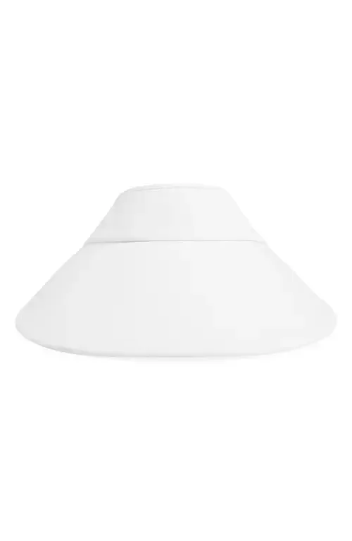 Wide Brim Twill Visor by Favorite Daughter