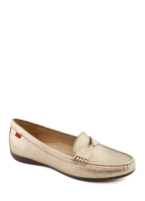 Beverly Road Slip on Leather Loafer by Marc Joseph New York