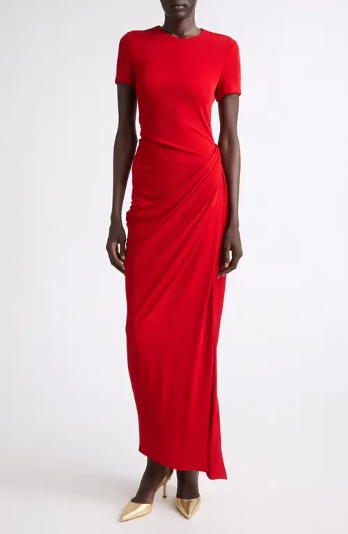 Draped Crepe Jersey Dress by Erdem