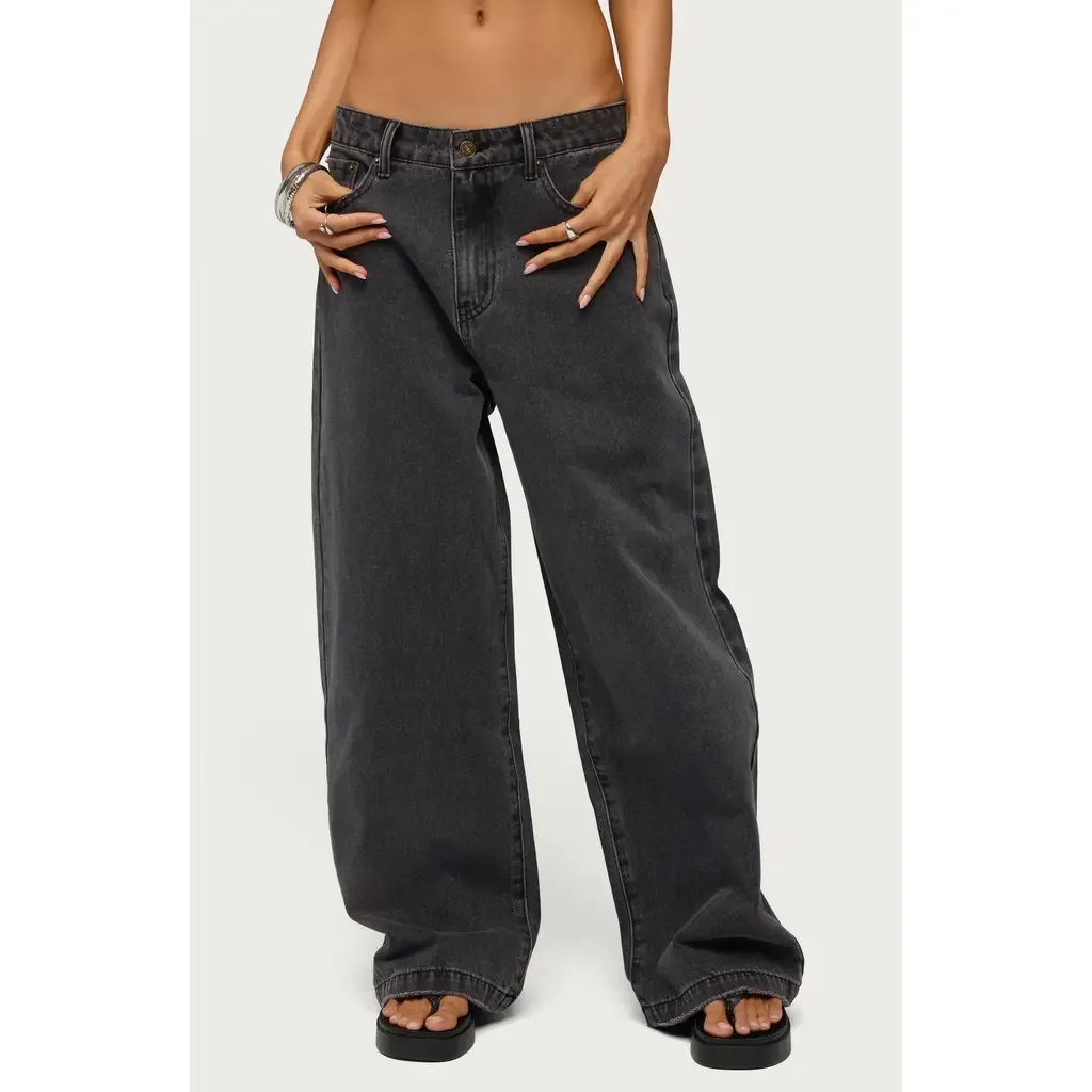 Nichol Low Rise Baggy Jeans