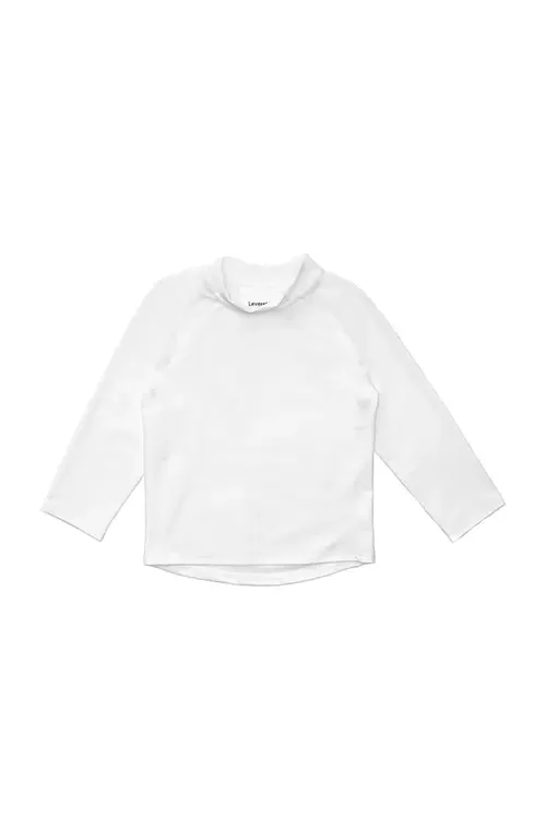 Long Sleeve Rash Guard, UPF 50+ Swim Shirt by Leveret