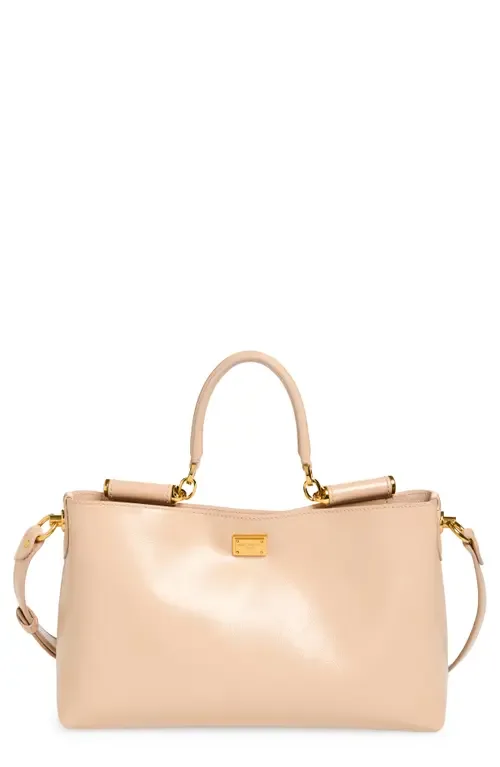 My Sicily Leather Shoulder Bag by Dolce&Gabbana