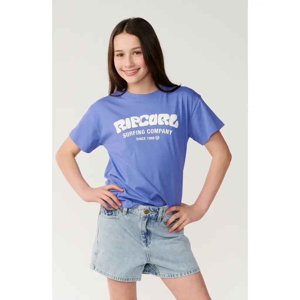 Surf Puff Logo T-Shirt by Rip Curl