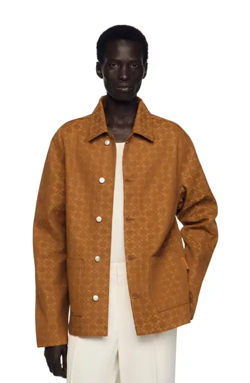 Square Cross Denim Jacket by SANDRO