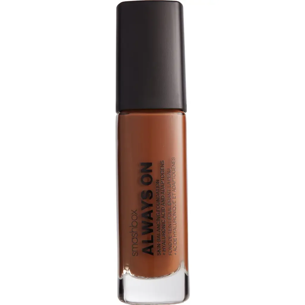 Always on Skin-Balancing Foundation with Hyaluronic Acid & Adaptogens in D10N by Smashbox