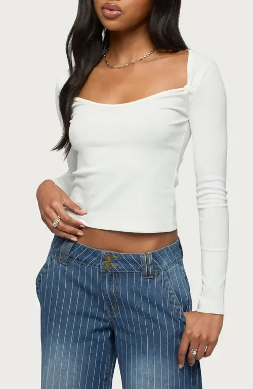 Ximena Long Sleeve Top by EDIKTED