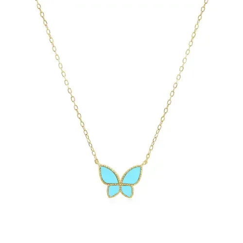 Butterfly Necklace by The Lovery Fine Jewelry
