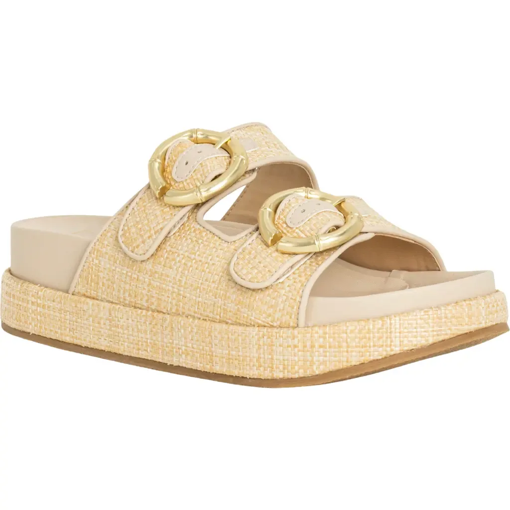 Lori Platform Slide Sandal by SHUSHOP
