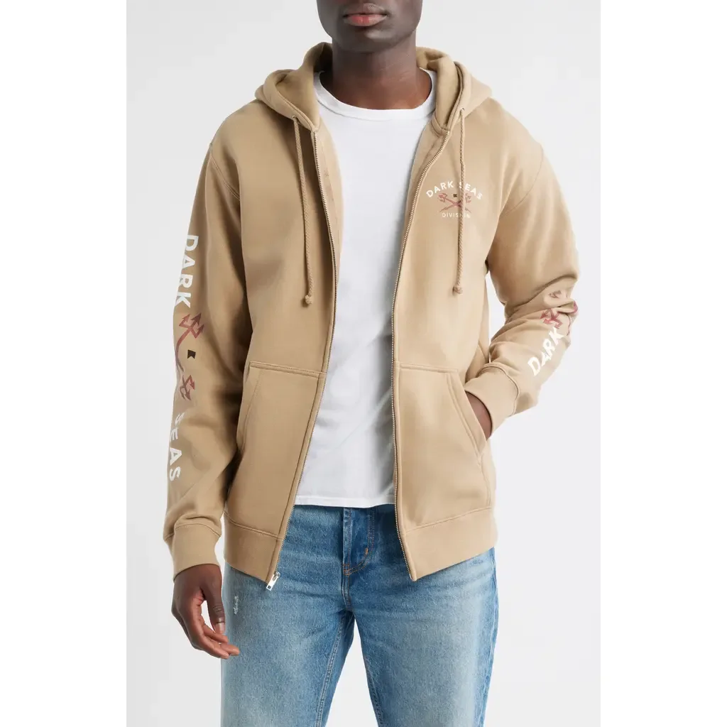 Headmaster III Zip Fleece Hoodie by DARK SEAS