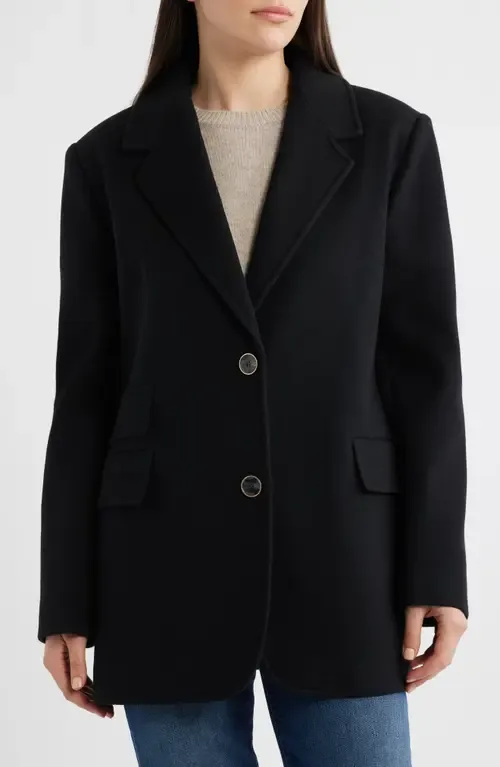 Oversize Single-Breasted Blazer by CeCe
