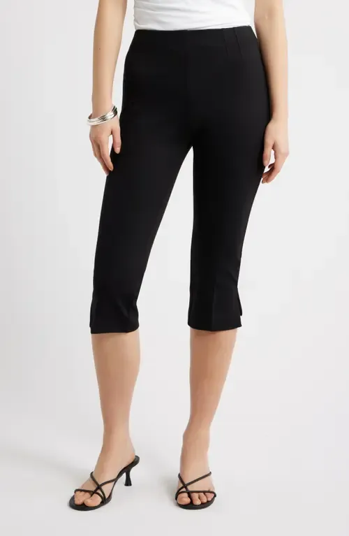 Stretch Twill Capri Pants by Open Edit