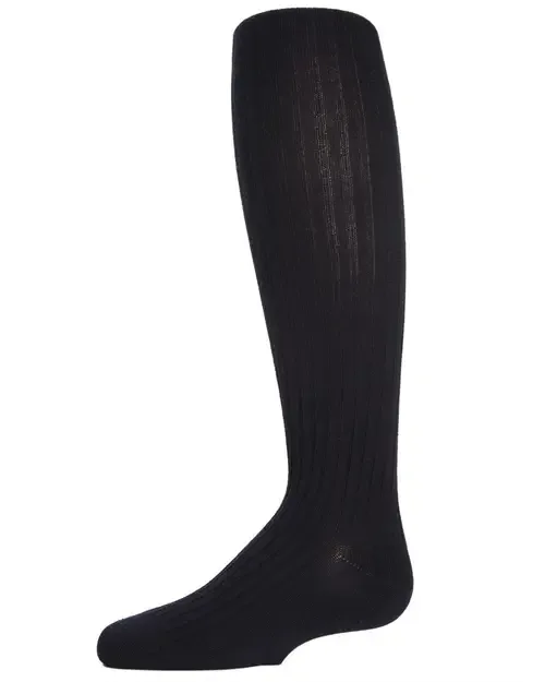 Ribbed Cotton Sweater Tights by MeMoi