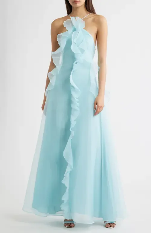 Bela Ruffle Halter Dress by Sonya Moda