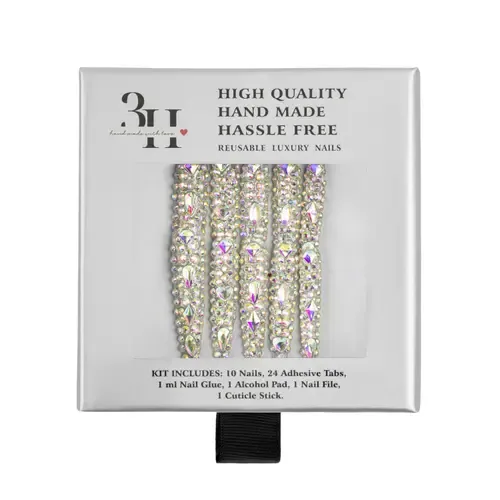 Diamond Dust Luxury Handmade Press on Nails by 3H Nails