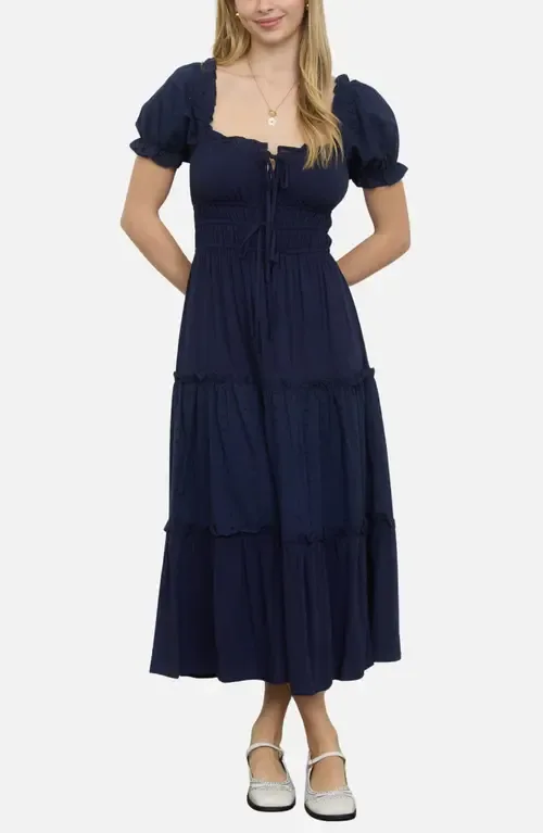 Tiered Maxi Dress by Blu Pepper