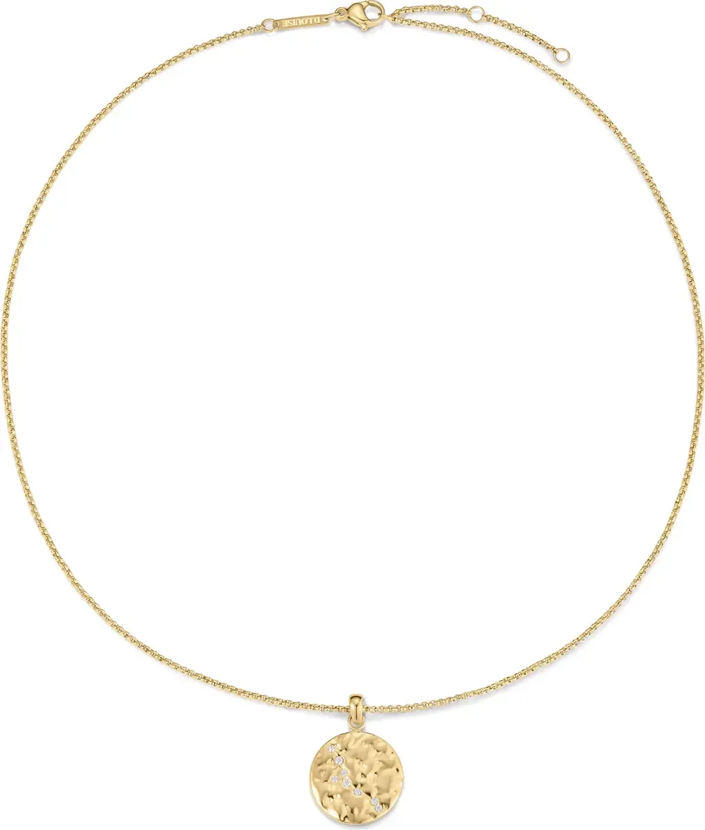 Zodiac Talisman Necklace - Taurus by D.LOUISE