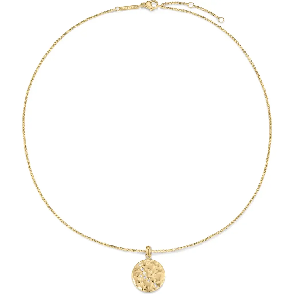Zodiac Talisman Necklace - Taurus by D.LOUISE