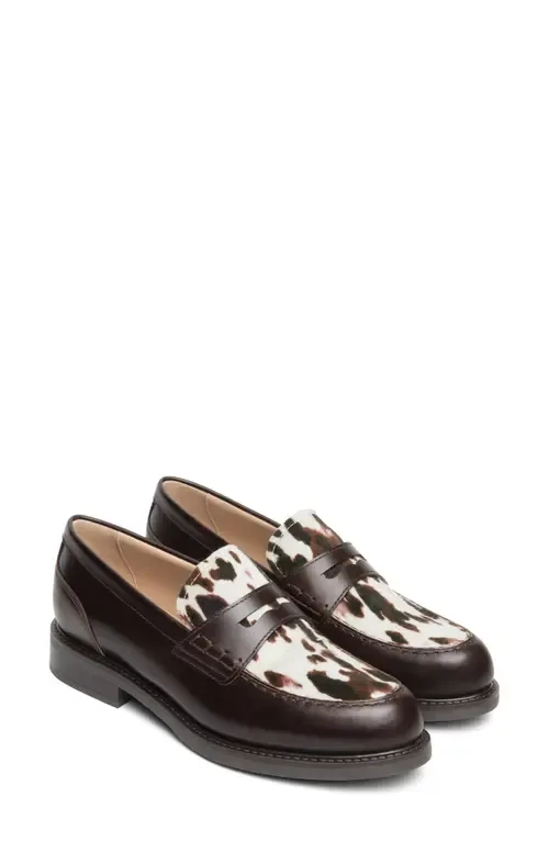 Leather Penny Loafer by NeroGiardini