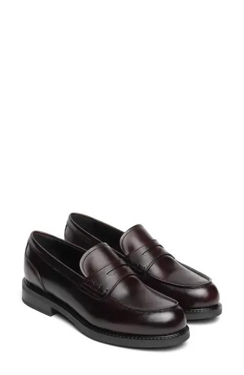 Leather Penny Loafer