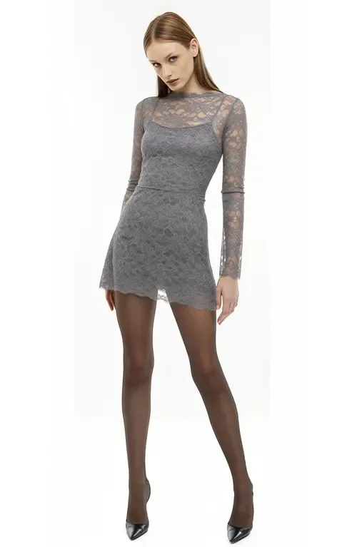 Refaela Lace Mini Dress by Mother of All