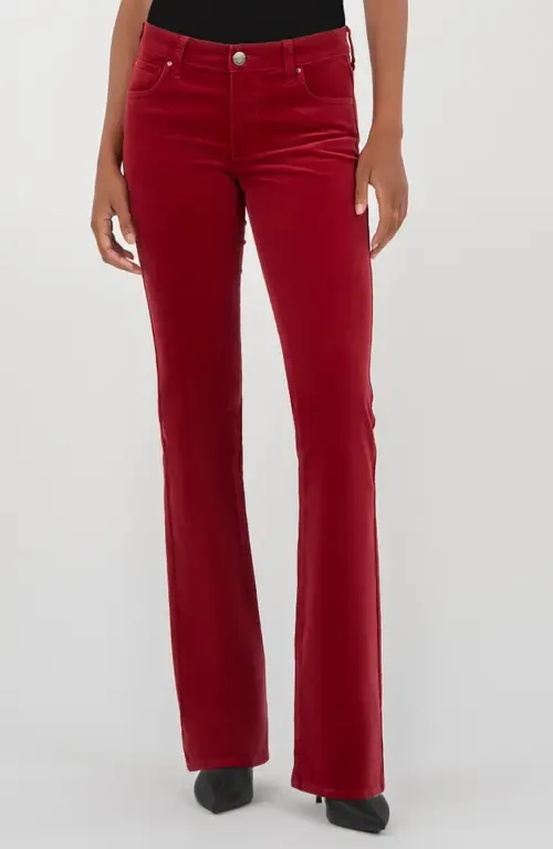 Natalie Mid Rise Bootcut Corduroy Pants