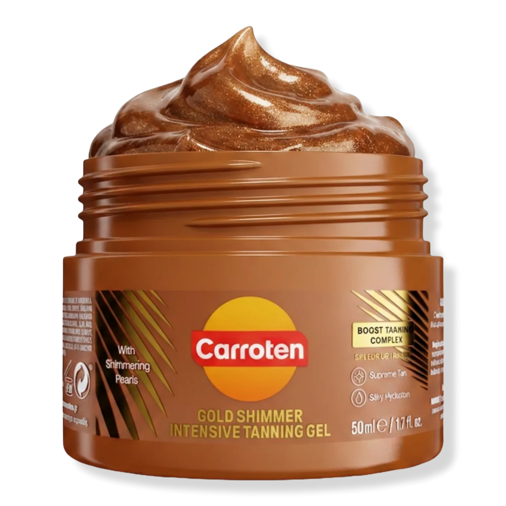 Gold Shimmer Intensive Tanning Gel Mini by Carroten