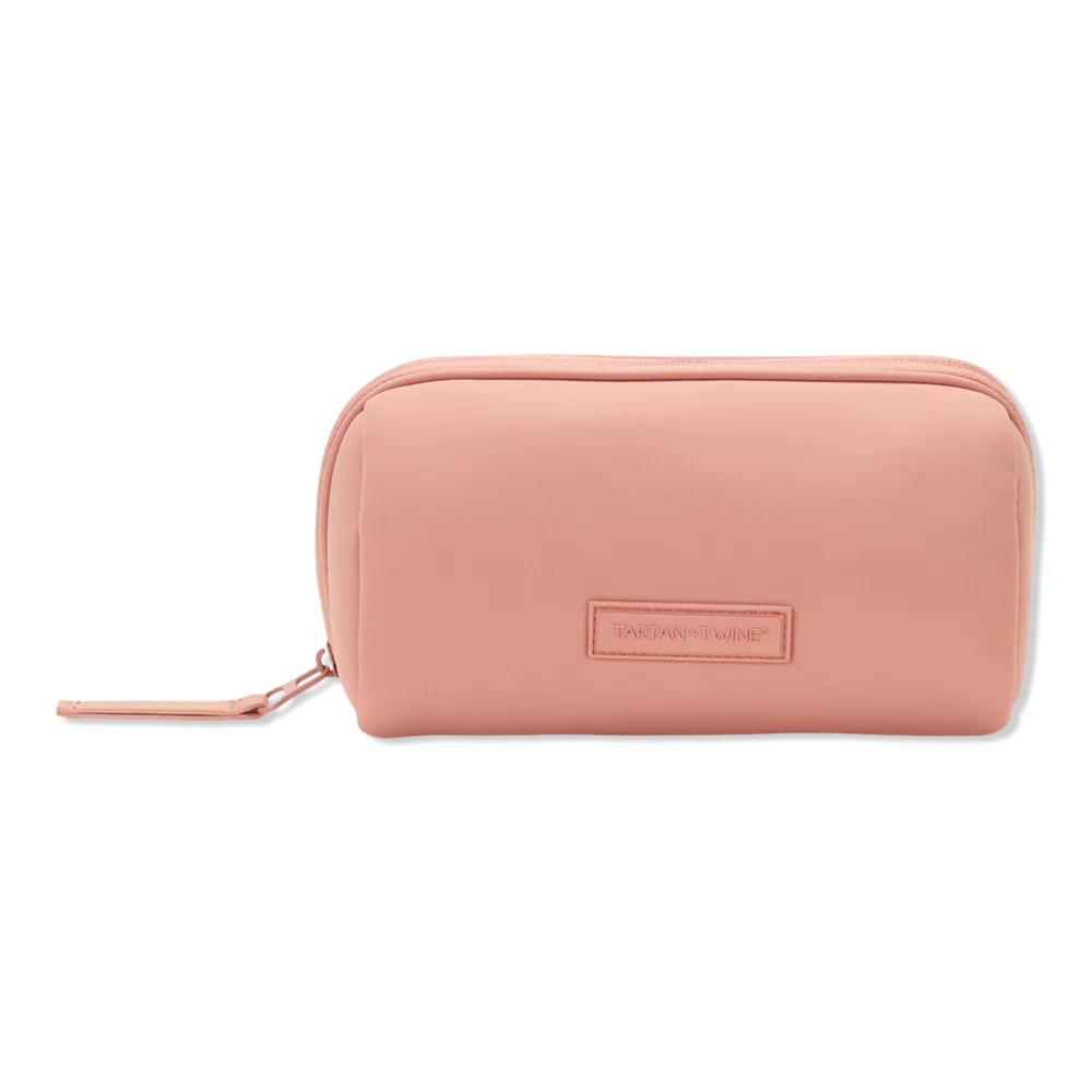 Blush Neoprene Pencil Case by Tartan + Twine