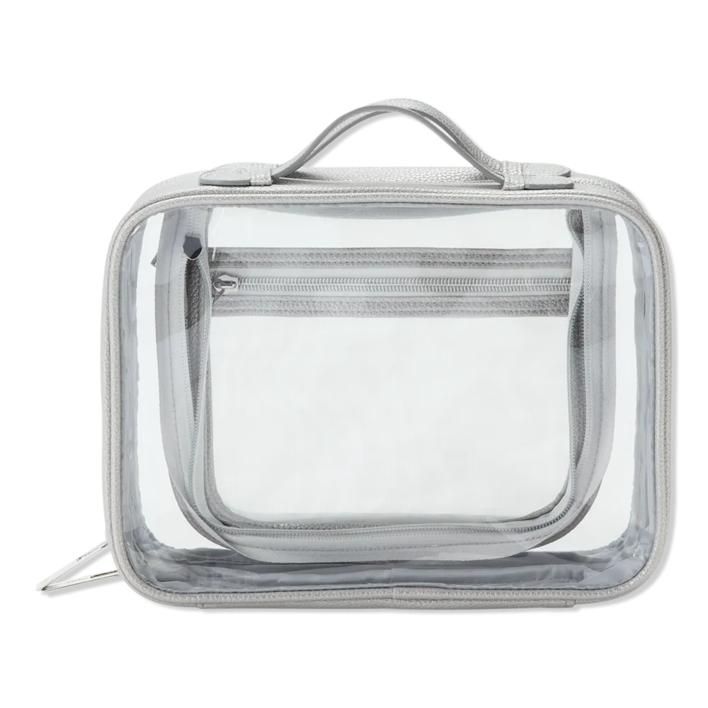 Metallic Mood Silver Weekender by Tartan + Twine