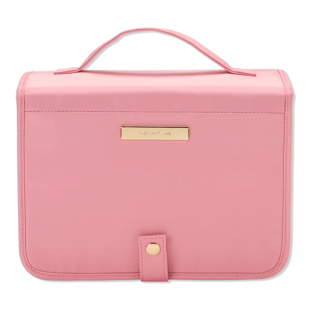 Pink Folding Organizer by Tartan + Twine