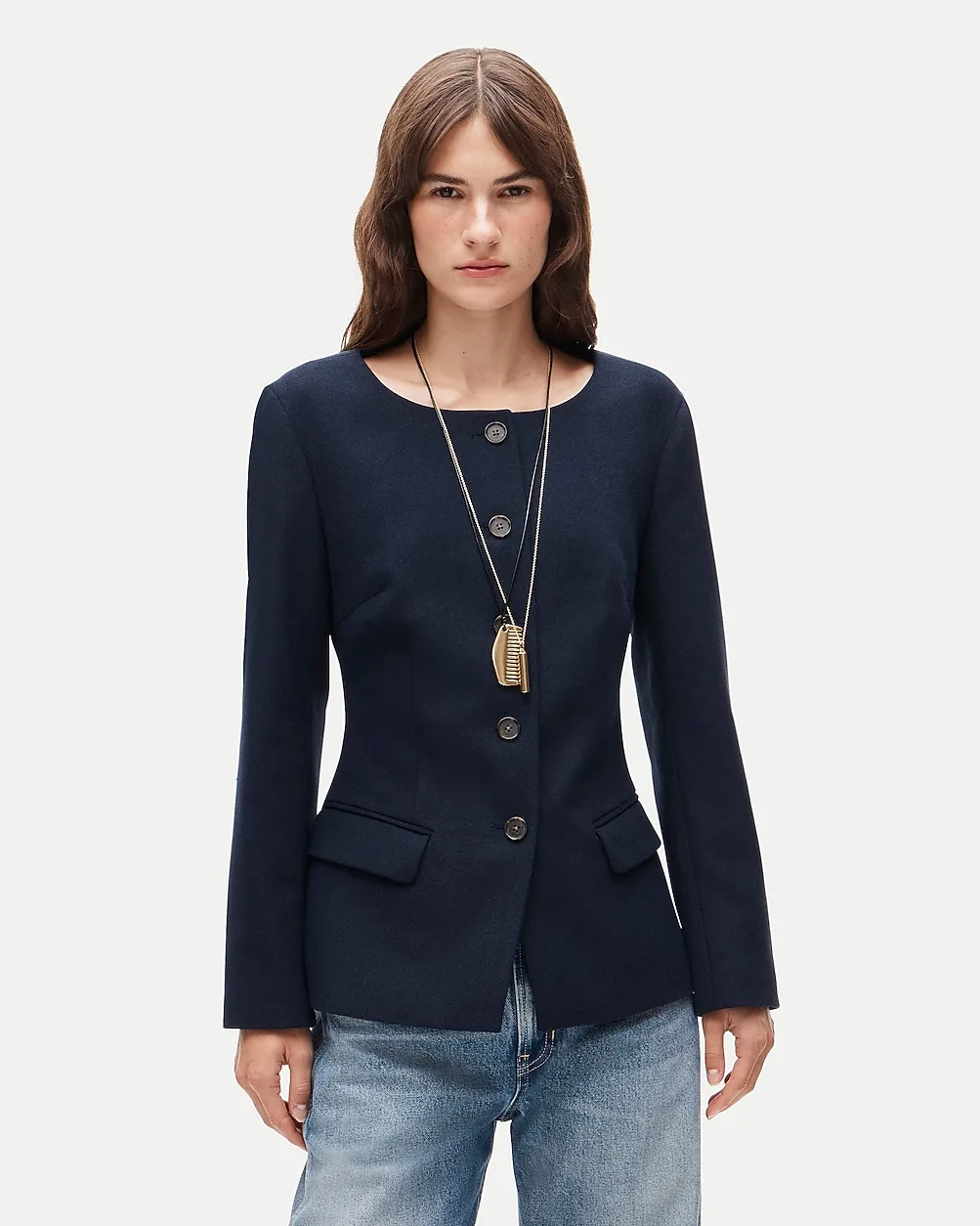 Lady Jacket in Wool Blend by J.Crew
