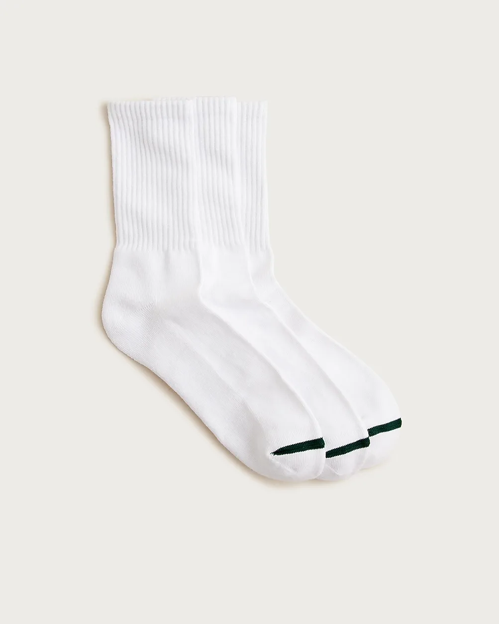 Athletic Crew Socks with Coolmax® Technology Three-Pack by J.Crew