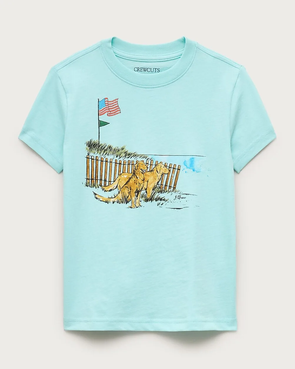 Short-Sleeve Heritage Dogs Graphic T-Shirt by J.Crew