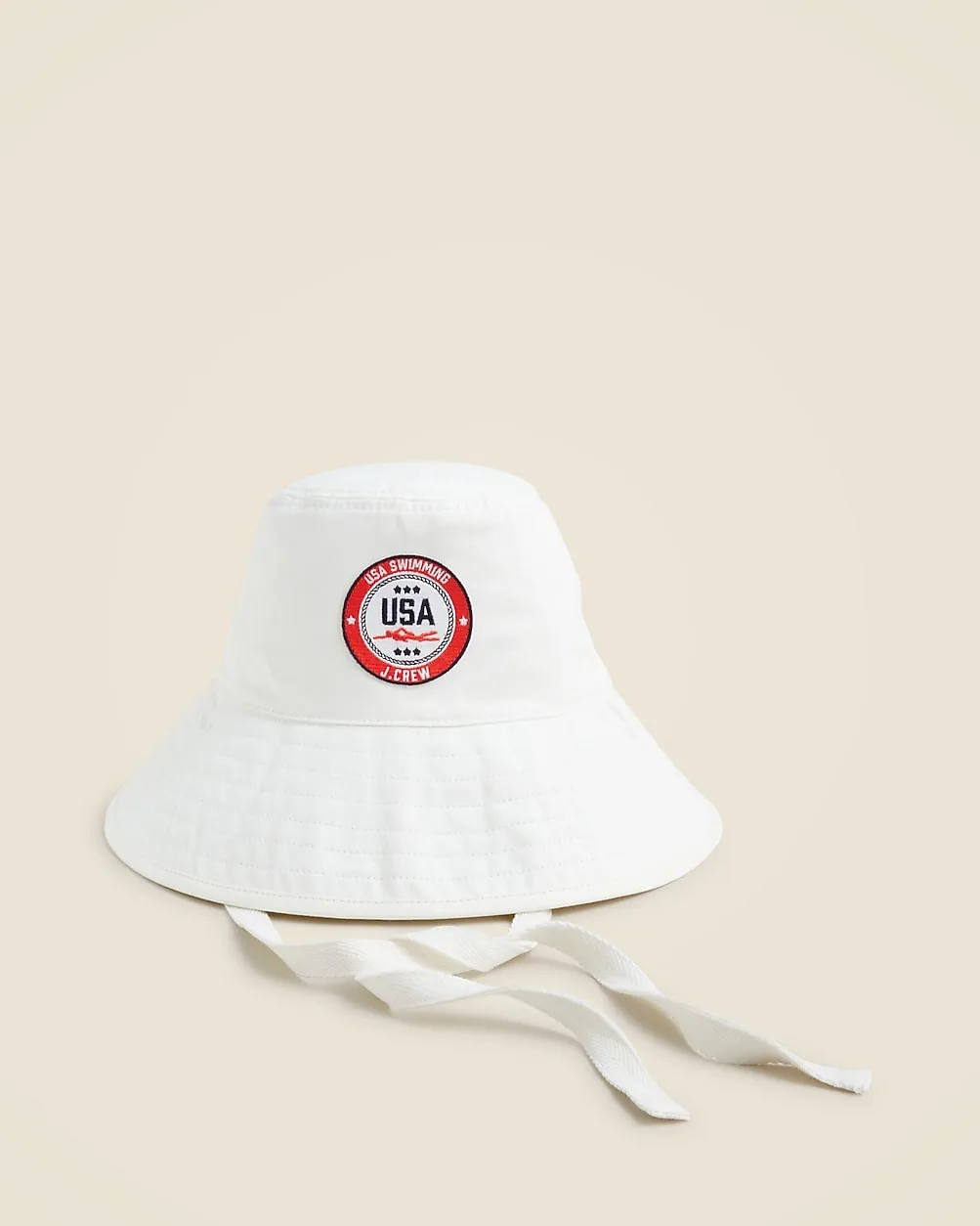 USA Swimming® x J.Crew Bucket Hat with Ties by J.Crew