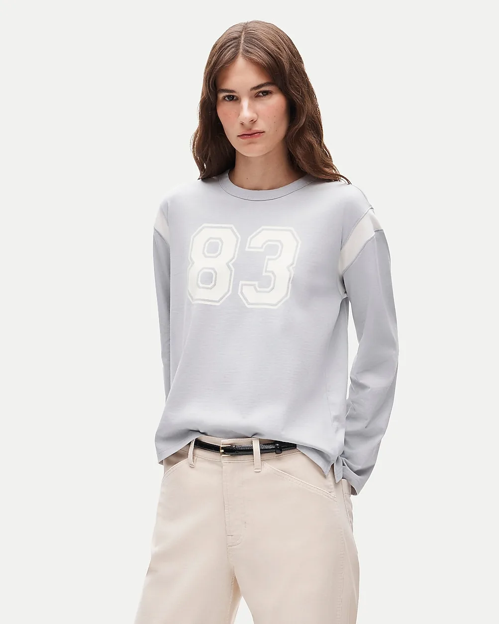 Boyfriend Jersey 83 Varsity T-Shirt by J.Crew