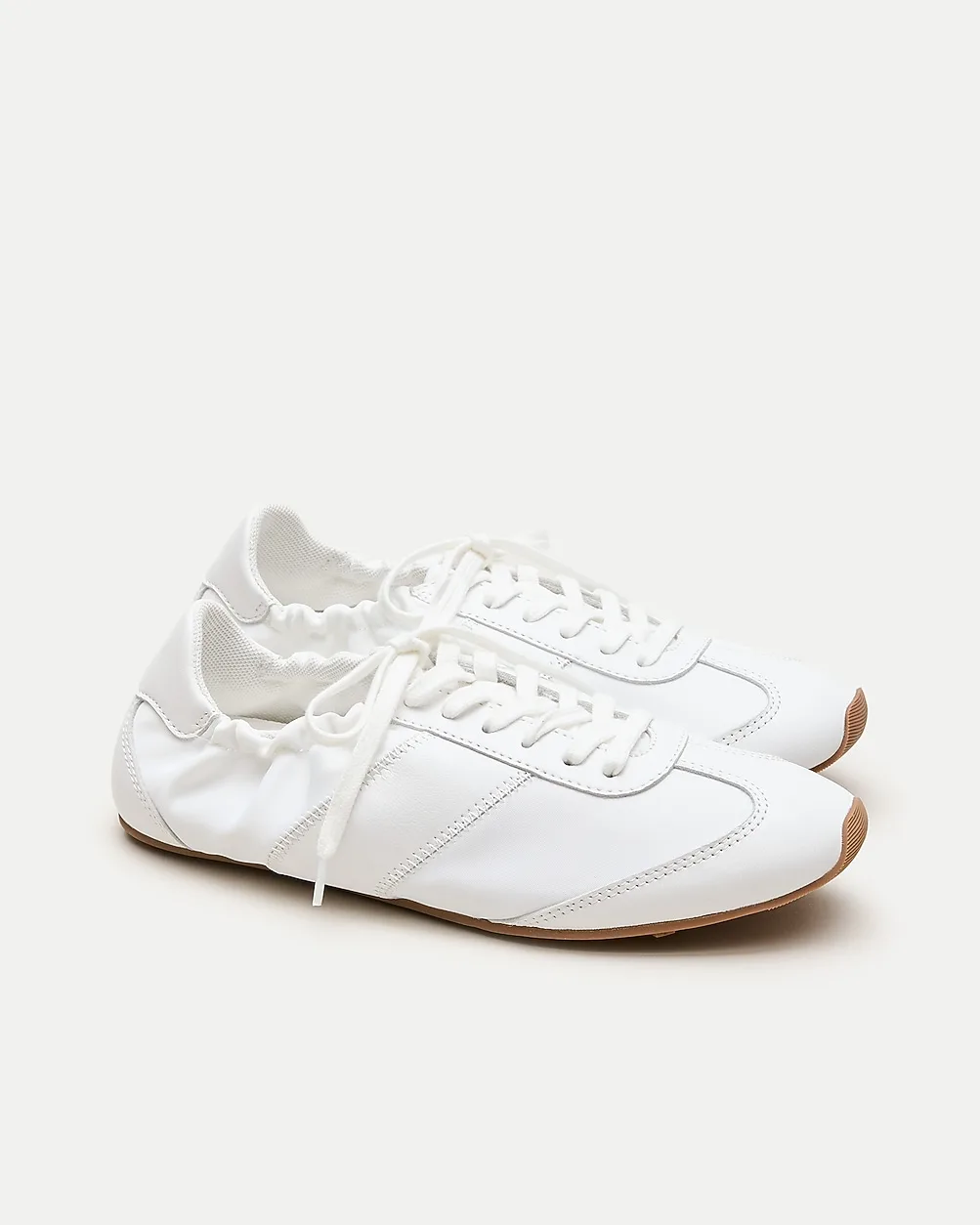 Ballet Sneakers in Nylon and Leather by J.Crew