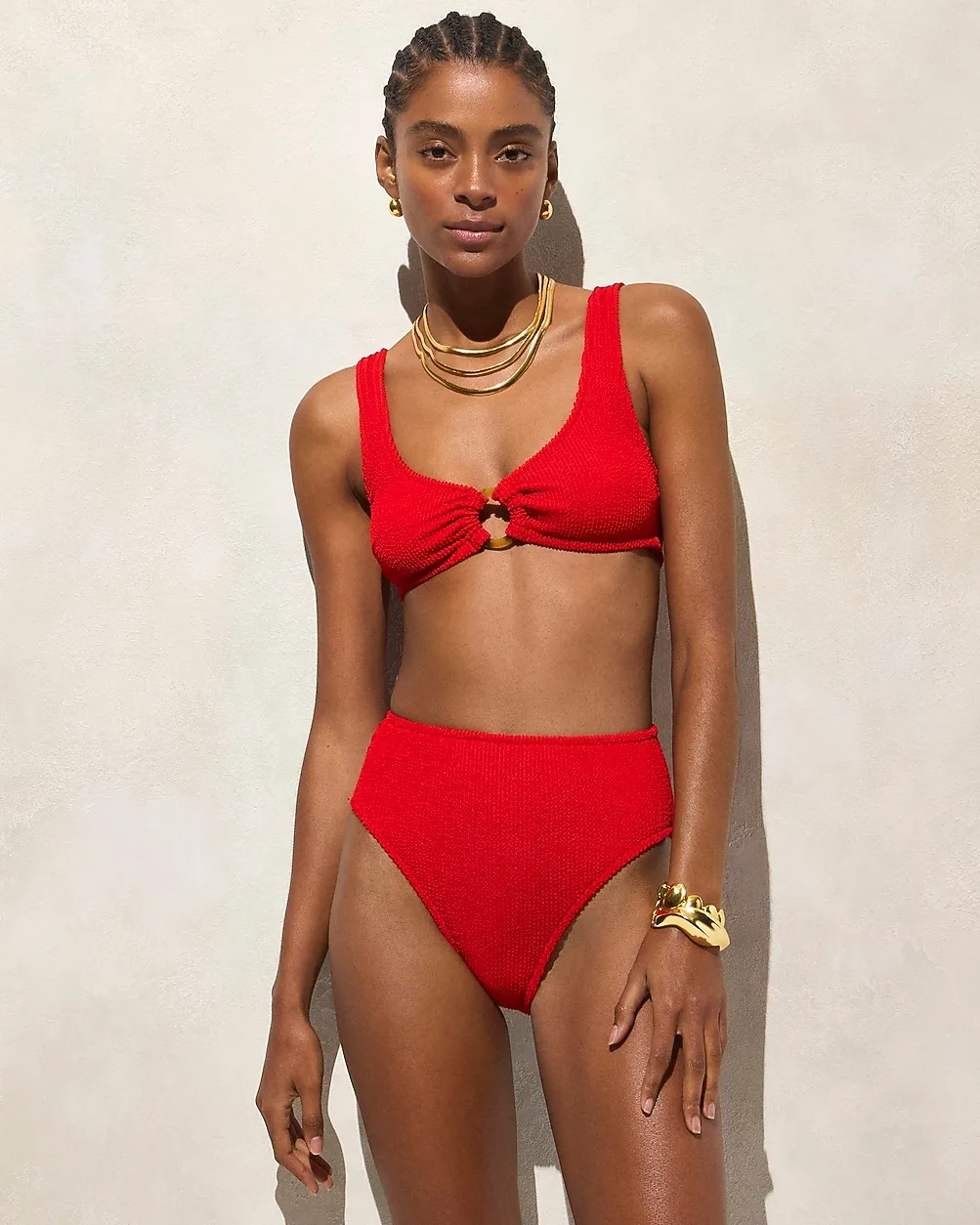Hallie Scrunchie Bikini Bottom by J.Crew