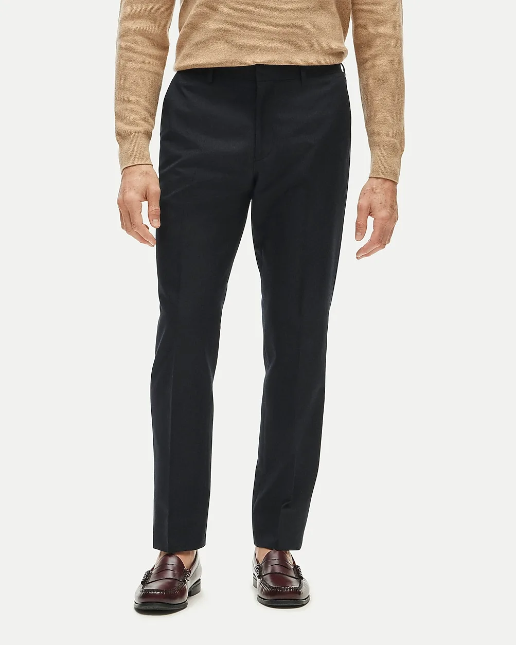 Ludlow Slim-Fit Suit Pant in English Cotton-Wool Blend