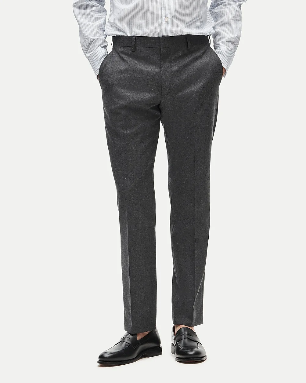 Ludlow Slim-Fit Suit Pant in English Cotton-Wool Blend