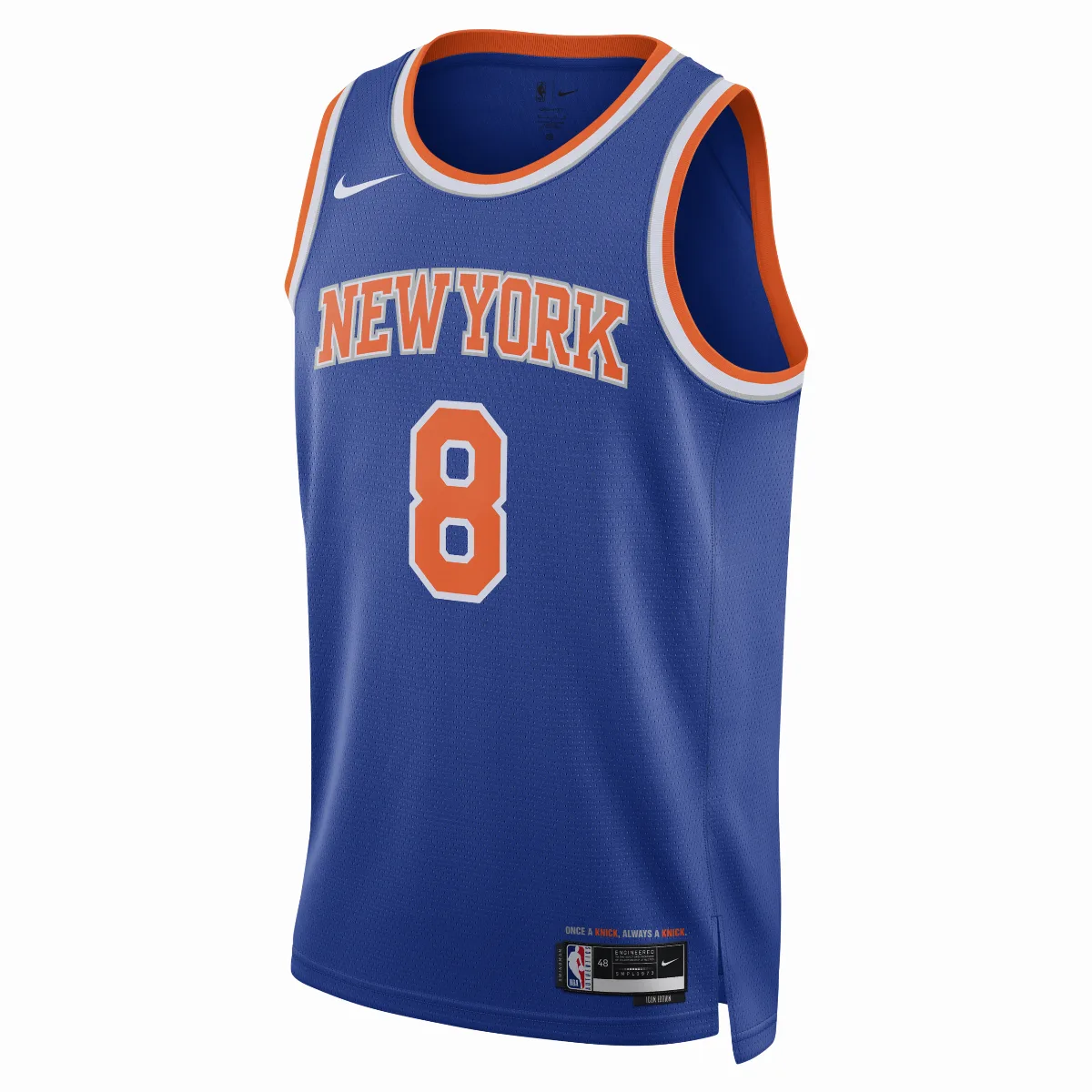New York Knicks Icon Edition OG Anunoby 2022/23 Dri-FIT NBA Swingman Jersey by Nike